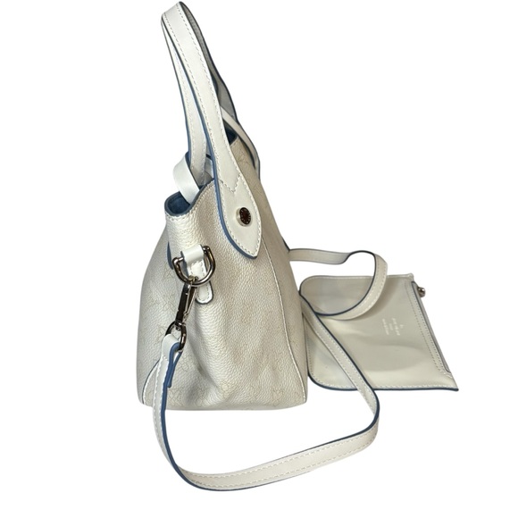 White and Blue Handbag - Picture 3 of 8